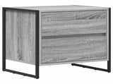 Bedside Table Grey Sonoma 50 x 39.5 x 50 cm Engineered Wood 886684