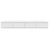Bed Drawers White 120 x 36.5 x 16.5 cm Engineered Wood 866939