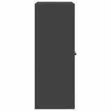 Storage Cabinet Black 80 x 40 x 105 cm Steel 891688