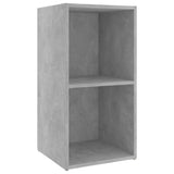TV Cabinets 2 pcs Concrete Grey 72x35x36.5 cm Engineered Wood 3079902