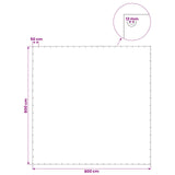 Tarpaulin with Eyelets Green 8 x 8 m 140 gsm PE 42039255