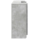 Reception Desk Concrete Grey 180x50x103.5 cm Engineered Wood 3324172