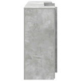 Reception Desk Concrete Grey 180x50x103.5 cm Engineered Wood 3324172