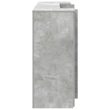 Reception Desk Concrete Grey 180x50x103.5 cm Engineered Wood 3324172