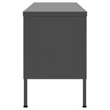 TV Cabinet Anthracite 105x35x50 cm Steel 336240