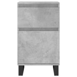 Sideboard Concrete Grey 40x35x70 cm Engineered Wood 831172