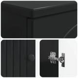 Bathroom Sink Cabinet ALKMAAR Black 59.5 x 31.5x 59 cm 896126