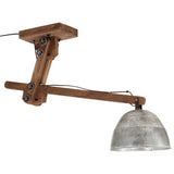 Ceiling Lamp 25 W Vintage Silver 105x30x65-108cm E27 371921