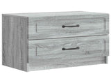 Bedside Cabinet Grey Sonoma 62 x 34.5 x 44.5 cm Engineered Wood 895701