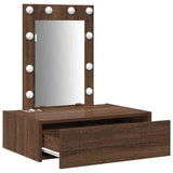 Dressing Table Brown 60 x 40 x 70 cm Engineered Wood 865223