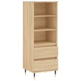 Highboard Sonoma Oak 40x36x110 cm Engineered Wood 831503