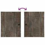 5 Piece Bathroom Furniture Set Solid Wood Mango 3310021
