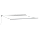 Retractable Awning Manual Light grey 300 x 250 cm Fabric, Metal 3330100