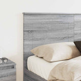 Headboard Grey Sonoma 100 cm Engineered Wood 887633