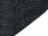 Area Rugs Rectangular Dark Grey 120 x 120 cm Jute 42010435