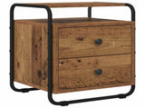 Bedside Cabinet 2 pcs Old Wood 40 x 36.5 x 50 cm 8007632