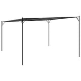 Gazebo Anthracite 4x4 m 180 g/m Fabric and Steel 362465