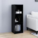 Book Cabinet/Room Divider Black 36x33x110 cm Solid Pinewood 809940