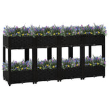 Raised Bed 160x40x71 cm Polypropylene 316537