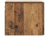 Wall-Mounted Bedside Cabinet Old Wood 33 x 34.5 x 40 cm 898481