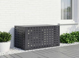 Air Conditioner Cover Anthracite 100 x 50 x 70 cm Steel 8014131