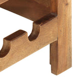 287482 Wine Cabinet 40x30x80 cm Solid Acacia Wood