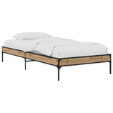 Bed Frame Artisian Oak 80 x 200 cm Engineered Wood 8009135