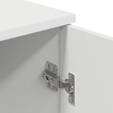 Bathroom Cabinet Wall-mounted with Door White 30 x 31.5 x 61 cm 883344