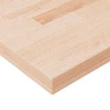 Shelf Board 80x20x4 cm Untreated Solid Wood Oak 342950
