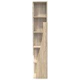 Corner Cabinet 27.5x27x140cm Engineered Wood Sonoma Oak 889867