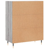 Sideboard Grey Sonoma 69.5x34x90 cm Engineered Wood 828026