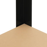 Workbench Black 81 x 41 x 91 cm Engineered Wood and Metal 42020132