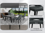 Dining Chairs with Cut-Outrest, Modern Kitchen Chair, Scandinavian Faux Leather Chair with High 68321419