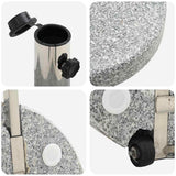 Parasol Base Grey 45 x 37.5 cm Granite 42002810