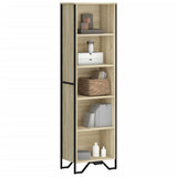 Bookcase Sonoma Oak 50x31x169 cm Engineered Wood 848615
