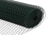 Hexagon Fence Green 1.2 x 10 m PVC 42005350