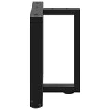 Coffee Table Legs T-Shaped 2 pcs Black 50x25x cm Steel 4013028