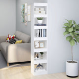 Book Cabinet/Room Divider White 40x30x198 cm 811637