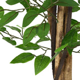 Artificial Ficus Plant 788 Leaves 120 cm Green 4103586