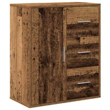 Sideboard with Drawer Old Wood 60 x 31 x 70 cm Engineered Wood 871405