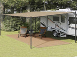 Tent Carpet 250x600 cm Taupe 310747