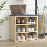 Shoe Cabinet Sonoma Oak 52,5x30x50 cm 808690