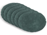 Cushion with Pillow HEERLEN 6 pcs Sea Blue Microfiber Fleece 929786