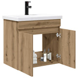 Bathroom Vanity Unit with Tap Artisan Oak 61 x 40 x 74.5 cm 889544