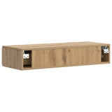 Wall-Mounted Side Table Artisan Oak 87.5 x 34.5 x 17 cm 898334