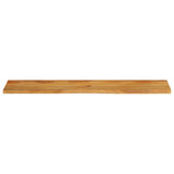 Table Top Live Edge 140x30x3.8 cm Solid Wood Mango 370579