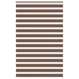 Zebra Blind Brown 145x230 cm Fabric Width 140.9 cm Polyester 4014400