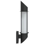 Outdoor Wall Lights 2pcs Black Stainless Steel 4006295