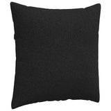 Sofa Pillows 2 pcs Black 80 x 80 cm Fabric 42014042