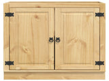 Cabinet SKI Honey Brown 80 x 46 x 81.5 cm Solid Pine Wood 42007563